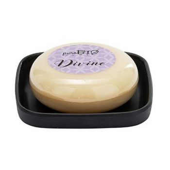 Sapun Bio cu Sapuniera Divine PuroBio Home, 100g de firma original