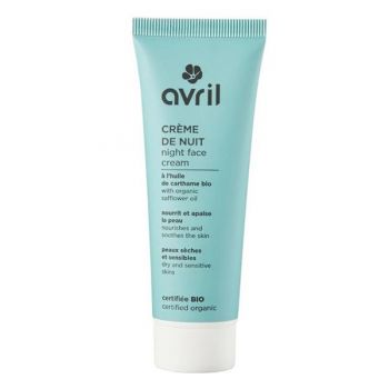 Crema de Noapte pentru Ten Uscat si Sensibil - Avril, 50 ml
