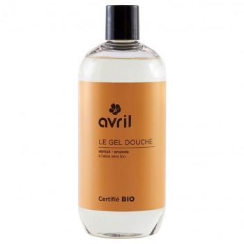Gel de Dus Bio cu Migdale si Caise Avril, 500 ml