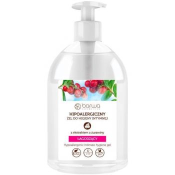 Gel hipoalergenic pentru igiena intima cu merisoare 500 ml