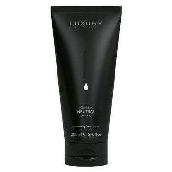 Masca Nuantatoare - Reflex Neutral Color Mask Luxury Hair Pro, Green Light, nuanta Neutral, 200 ml Masca Nuantatoare - Reflex Neutral Color Mask Luxury Hair Pro, Green Light, nuanta Neutral, 200 ml