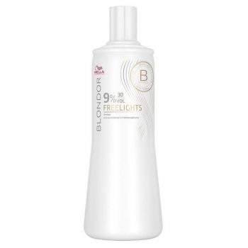 Oxidant - Wella Professionals Blondor Freelights Developer, 9% - 30 Vol, 1000 ml