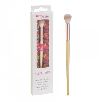 Pensula din bambus pentru farduri ROYAL Eye Shading Brush, 100% Eco-friendly