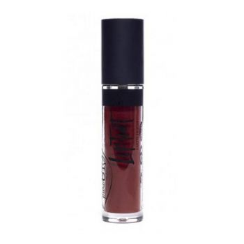 Ruj de Buze Lichid Wine Red 07 PuroBio Cosmetics, 4ml de firma original