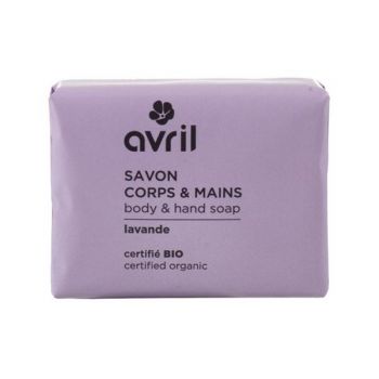Sapun Bio cu Aroma de Lavanda Avril, 100 g de firma original