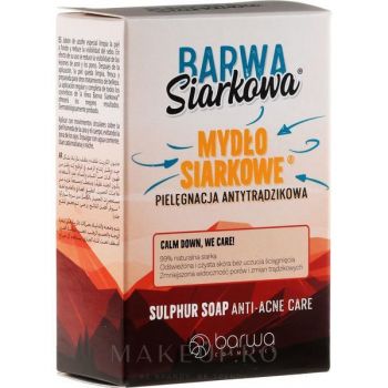 Sapun cu sulf – ingrijirea tenului acneic de la Barwa, 100 g de firma original