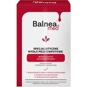 Sapun special antibacterian si antiperspirant Balnea Med Barwa 100 g de firma original