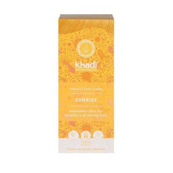 Vopsea de Par Naturala Blond Sunrise Khadi, 100 g ieftina