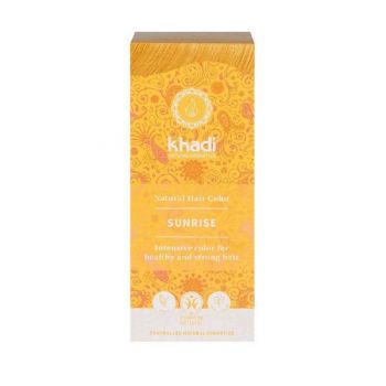 Vopsea de Par Naturala Blond Sunrise Khadi, 100 g