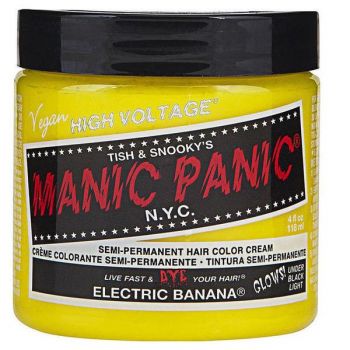 Vopsea Direct Semipermanenta - Manic Panic Classic, nuanta Electric Banana 118 ml