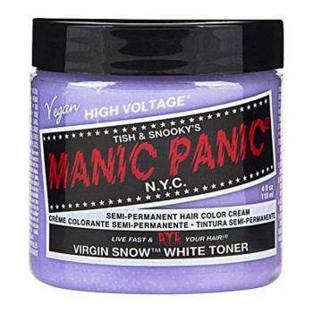 Vopsea Direct Semipermanenta - Manic Panic Classic, nuanta Virgin Snow 118 ml de firma originala