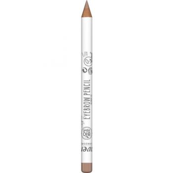 Creion pentru Sprancene - Lavera Eyebrow Pencil, nuanta Blonde 02, 1 buc