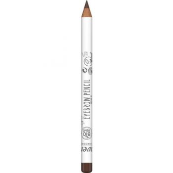 Creion pentru Sprancene - Lavera Eyebrow Pencil, nuanta Brown 01, 1 buc
