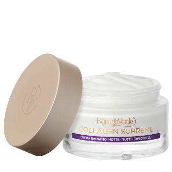 Crema-balsam, de noapte, cu efect antirid, pentru toate tipurile de ten, cu 97% ingrediente naturale Crema-balsam, de noapte, cu efect antirid, pentru toate tipurile de ten, cu 97% ingrediente naturale