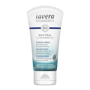 Crema de Maini pentru Piele Sensibila si Iritata Neutral Lavera, 50ml Crema de Maini pentru Piele Sensibila si Iritata Neutral Lavera, 50ml