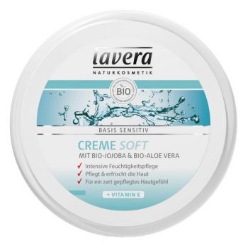 Crema Soft Hidratanta pentru Ten si Corp Basis Sensitiv Lavera, 150 ml
