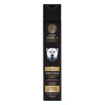Gel de Dus Revigorant pentru Barbati cu Plante Siberiene White Bear Natura Siberica, 250ml Gel de Dus Revigorant pentru Barbati cu Plante Siberiene White Bear Natura Siberica, 250ml