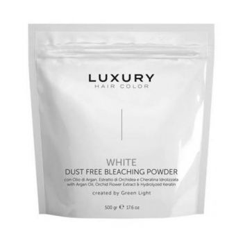 Pudra Decoloranta Luxury cu Keratina - White - Green Light, 500 g de firma original