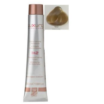 Vopsea Crema Permanenta Luxury Green Light, nuanta Biondo Platino 10.0, 100 ml