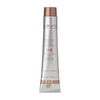 Vopsea Crema Permanenta Luxury Green Light, nuanta Biondo Platino Puro 10.03, 100 ml