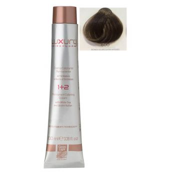 Vopsea Crema Permanenta Luxury Green Light, nuanta Biondo Scuro Naturale Extra Intenso 6.00, 100 ml Vopsea Crema Permanenta Luxury Green Light, nuanta Biondo Scuro Naturale Extra Intenso 6.00, 100 ml