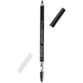 Creion Bio pentru Sprancene Benecos, nuanta Brown, 1 buc Creion Bio pentru Sprancene Benecos, nuanta Brown, 1 buc