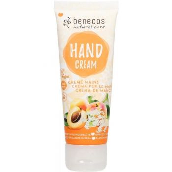 Crema de Maini cu Flori de Soc si Caise Benecos, 75ml Crema de Maini cu Flori de Soc si Caise Benecos, 75ml