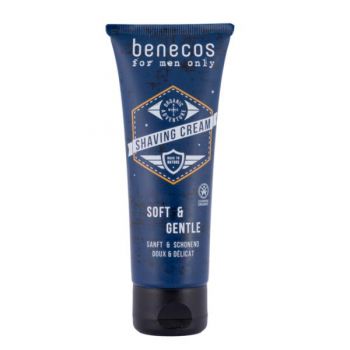 Crema de Ras Bio pentru Barbati Benecos, 75 ml