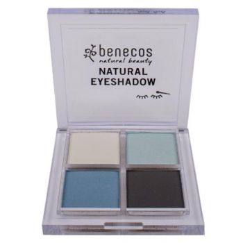 Fard de Pleoape Bio Quattro True Blue Benecos, 4,8 g