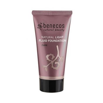 Fond de Ten Natural Light Fluid Dune pentru Ten Deschis Benecos, 30 ml
