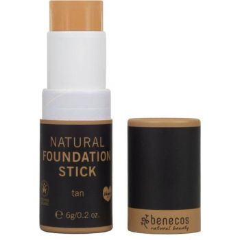 Foundation Stick Bio Tan pentru Ten Inchis Benecos, 6g Foundation Stick Bio Tan pentru Ten Inchis Benecos, 6g