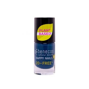 Lac de Unghii Benecos, nuanta Nordic Blue, 5 ml