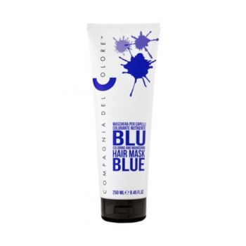 Masca Coloranta Nuantatoare Compagnia del Colore, nuanta Blue, 250 ml ieftina