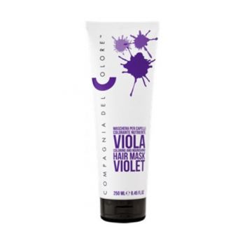 Masca Coloranta Nuantatoare Compagnia del Colore, nuanta Violet, 250 ml de firma originala