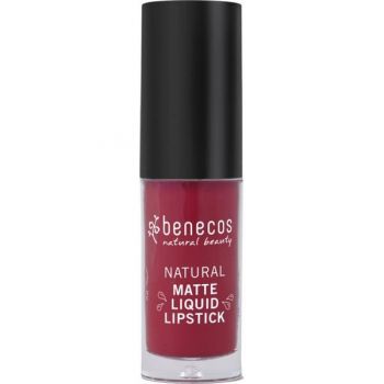 Ruj Lichid Mat Bio Bloody Berry Benecos, 5ml