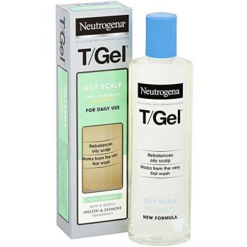 Sampon anti-matreata pentru scalp gras,125ml Neutrogena T/Gel Oily Scalp