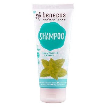 Sampon Bio pentru Toate Tipurile de Par cu Melissa si Urzica Benecos, 200ml Sampon Bio pentru Toate Tipurile de Par cu Melissa si Urzica Benecos, 200ml