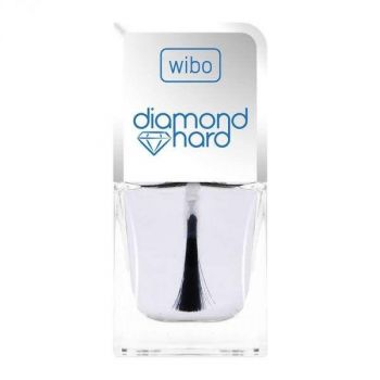 Lac Intaritor pentru Unghii cu Praf de Diamant Wibo, 8.5 ml