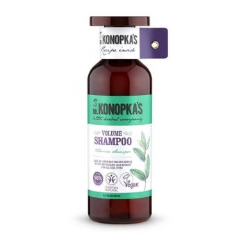 Sampon Bio Volum pentru Toate Tipurile de Par Dr. Konopka, 500 ml
