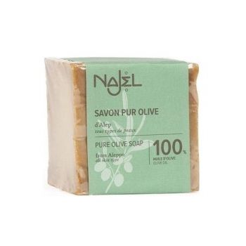 Sapun Alep cu 100% Ulei de Masline Najel, 200 g ieftin