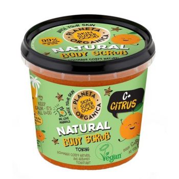 Scrub de Corp Delicios C+Citrus Planeta Organica, 360ml