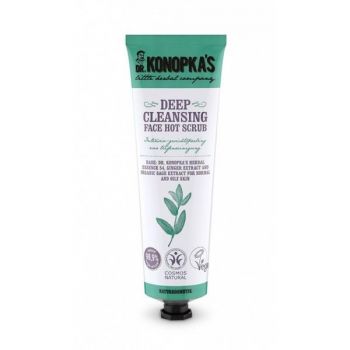 Scrub de Curatare in Profunzime Ten Normal si Gras Dr. Konopka, 75 ml ieftin