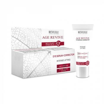 Ser corector anti-rid pentru ochi REVUELE Age Revive Eye Contour, Intense Lifting, Plant Stem Cells, 25 ml