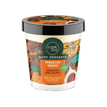 Sufleu Delicios pentru Corp Moroccan Orange Organic Shop, 450 ml