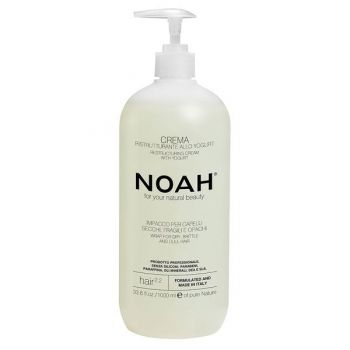 Balsam Crema Restructurant cu Iaurt pentru Par Uscat, Fragil si Lipsit de Stralucire 2.2 Noah, 1000ml