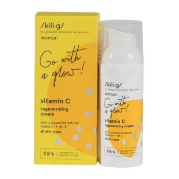 Crema de Fata Regeneranta cu Vitamina C Kilig, 50ml Crema de Fata Regeneranta cu Vitamina C Kilig, 50ml