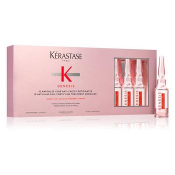 Fiole pentru Par Subtiat - Kerastase Genesis Anti-Fall Fortifyng Treatment Ampoules 10 x 6 ml de firma original