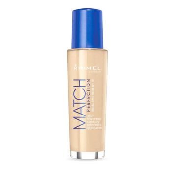 Fond de ten Rimmel London Match Perfection, 081 Fair Ivory, SPF 18, 30 ml