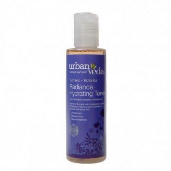 Lotiune Tonica Hidratanta cu Extract de Turmeric Organic pentru Ten Uscat Radiance - Urban Veda, 150 ml ieftina