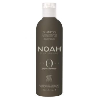 Sampon Bio cu Ulei de Marula pentru Uz Frecvent pentru Toate Tipurile de Par Noah, 250ml la reducere